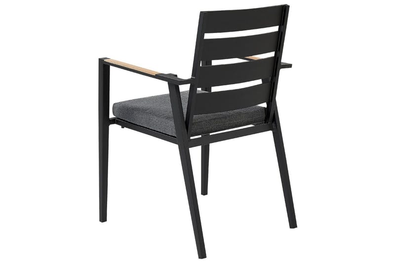 Fortify Armstol - Sort/Grå - Havemøbler - Balkon - Balkonmøbler - Altanstole
