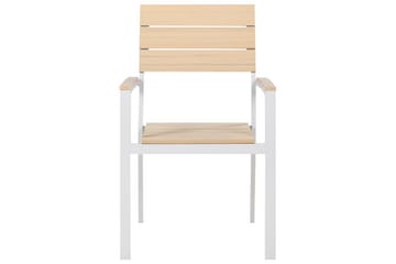 Grosseto Armstol - Beige/Hvid - Havemøbler - Balkon - Balkonmøbler - Altanstole