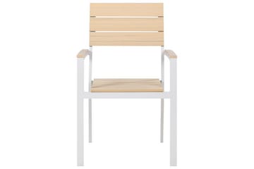 Grosseto Armstol - Beige/Hvid - Havemøbler - Balkon - Balkonmøbler - Altanstole