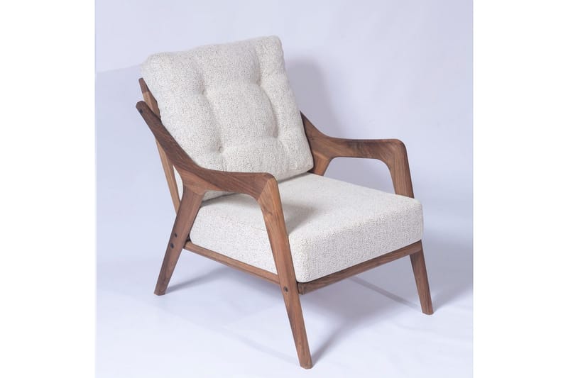 Havebord og stol sæt (4 dele) Virella01 Creme, Cremevhid