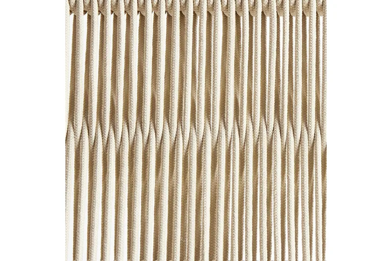 Havegyngestol Prossedi sæt med 2 Beige/lyst træ - Beige/lyst træ - Havemøbler - Balkon - Balkonmøbler - Altanstole