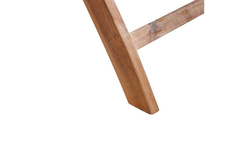 Havegyngestol Prossedi sæt med 2 Beige/lyst træ - Beige/lyst træ - Havemøbler - Balkon - Balkonmøbler - Altanstole