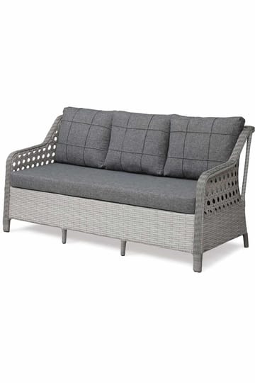 Haveloungesæt Atelier Del Sofa Rondi (175 x 78 x 60 cm) Mørkegrå lysegrå - Mørkegrå lysegrå - Havemøbler - Balkon - Balkonmøbler - Altansæt