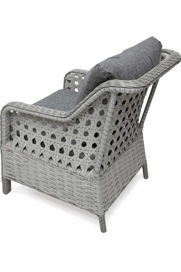 Haveloungesæt Atelier Del Sofa Rondi (175 x 78 x 60 cm) Mørkegrå lysegrå - Mørkegrå lysegrå - Havemøbler - Balkon - Balkonmøbler - Altansæt