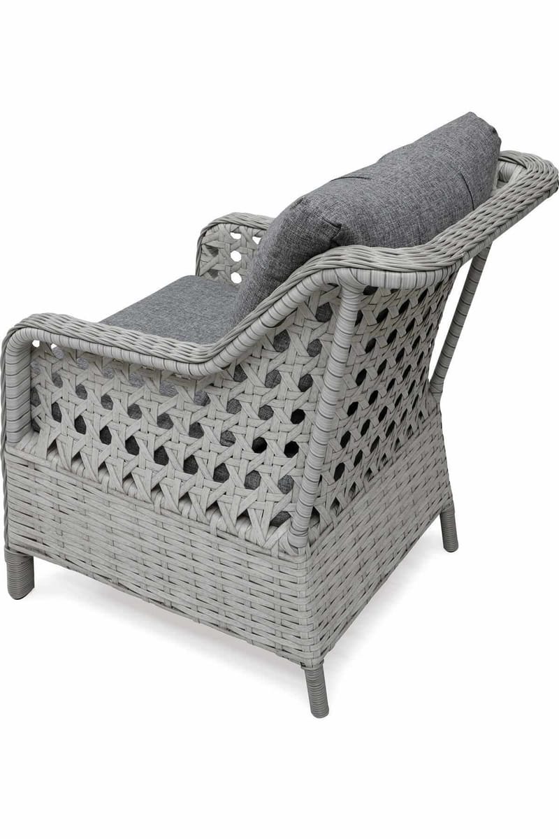 Haveloungesæt Atelier Del Sofa Rondi (175 x 78 x 60 cm) Mørkegrå lysegrå - Mørkegrå lysegrå - Havemøbler - Balkon - Balkonmøbler - Altansæt