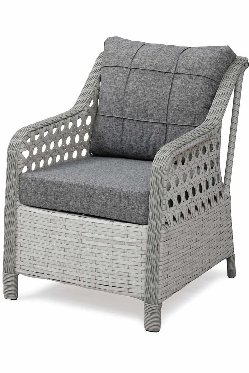 Haveloungesæt Atelier Del Sofa Rondi (175 x 78 x 60 cm) Mørkegrå lysegrå - Mørkegrå lysegrå - Havemøbler - Balkon - Balkonmøbler - Altansæt