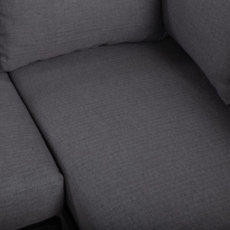 Havemøbelsæt Ängros hjørnesofa og bord - grå - Havemøbler - Balkon - Balkonmøbler - Altansæt