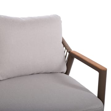 Havemøbelsæt HOME4YOU Delia bord, sofa og 2 stole - Beige - Havemøbler - Balkon - Balkonmøbler - Altansæt