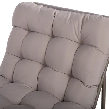 Havemøbelsæt HOME4YOU Jive bord og 2 stole, taupe - Taupe - Havemøbler - Balkon - Balkonmøbler - Altansæt
