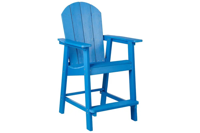 Havestol Adirondack - Blå, 58x71x124 cm - Havemøbler - Balkon - Balkonmøbler - Altanstole