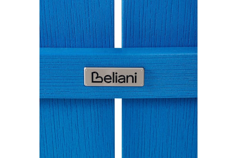 Havestol Adirondack - Blå, 58x71x124 cm - Havemøbler - Balkon - Balkonmøbler - Altanstole