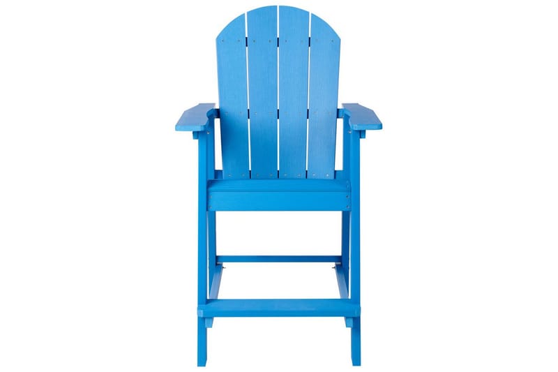 Havestol Adirondack - Blå, 58x71x124 cm - Havemøbler - Balkon - Balkonmøbler - Altanstole