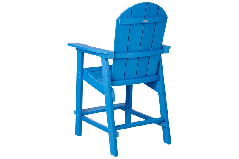 Havestol Adirondack - Blå, 58x71x124 cm - Havemøbler - Balkon - Balkonmøbler - Altanstole