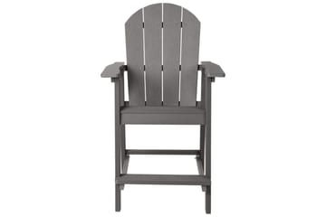 Havestol Adirondack - Grå, 58x71x124 cm - Havemøbler - Balkon - Balkonmøbler - Altanstole