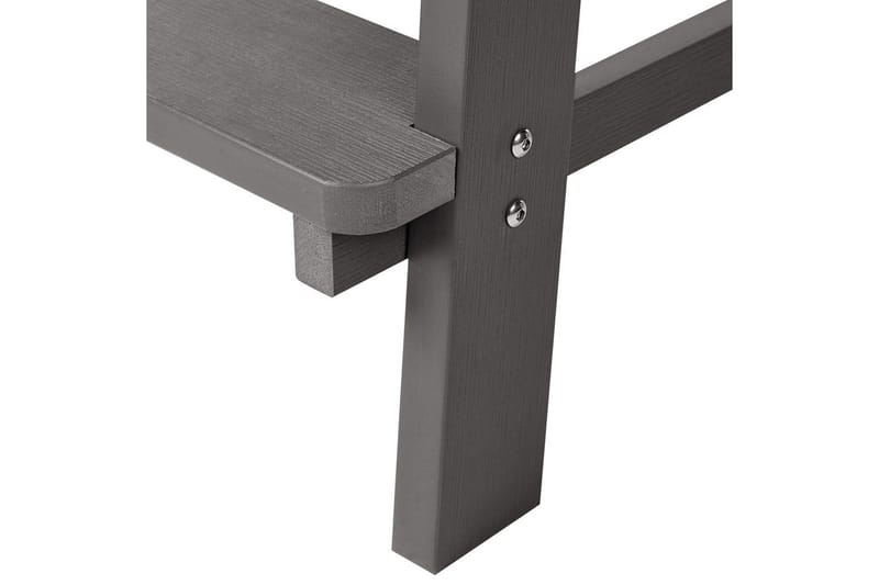 Havestol Adirondack - Grå, 58x71x124 cm - Havemøbler - Balkon - Balkonmøbler - Altanstole