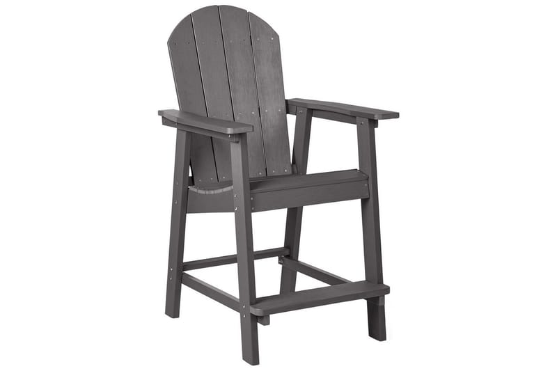 Havestol Adirondack, Grå, 58x71x124 cm