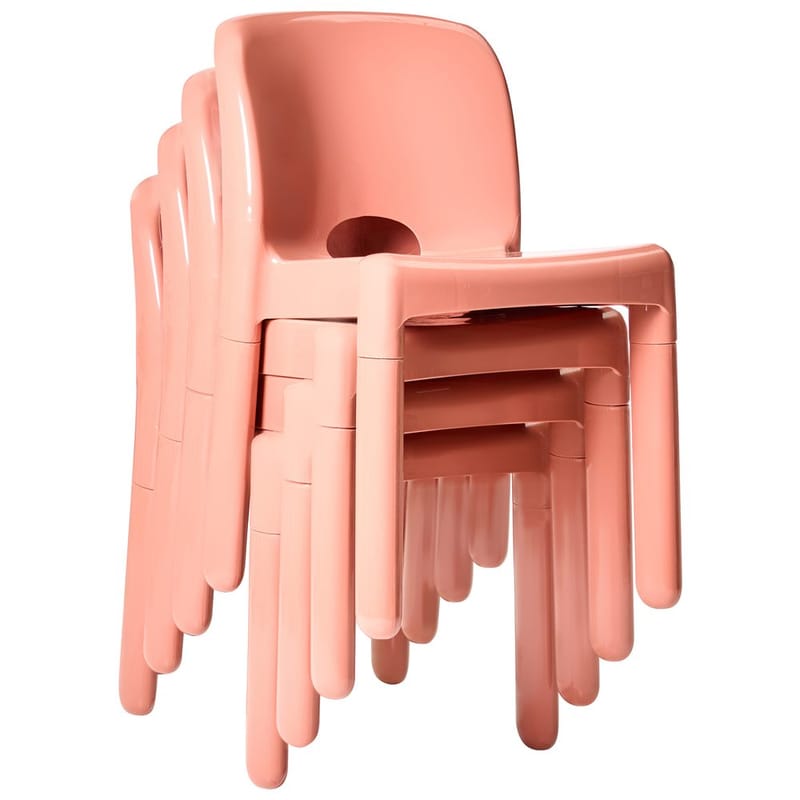 Havestol Betim 4-pak - Rød - Havemøbler - Balkon - Balkonmøbler - Altanstole