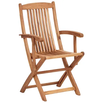 Havestol Maui Premium 2-pak - Lyst træ, lysgrå - Havemøbler - Balkon - Balkonmøbler - Altanstole