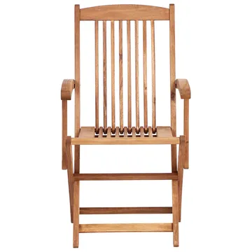 Havestol Maui Premium 2-pak - Lyst træ, lysgrå - Havemøbler - Balkon - Balkonmøbler - Altanstole