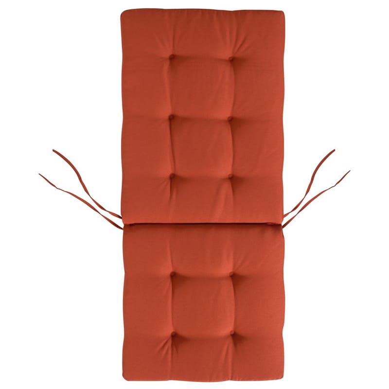 Havestol Maui Premium 2-pak - Lyst træ, rød - Havemøbler - Balkon - Balkonmøbler - Altanstole