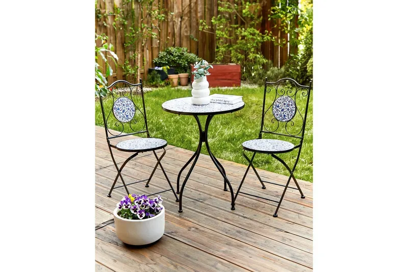 Havestol sæt á 2 Camprena - Havemøbler - Balkon - Balkonmøbler - Altanstole