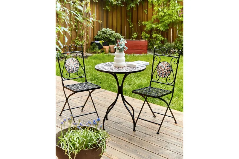 Havestol sæt á 2 Carpino - Havemøbler - Balkon - Balkonmøbler - Altanstole