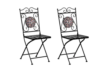 Havestol sæt á 2 Carpino - Havemøbler - Balkon - Balkonmøbler - Altanstole