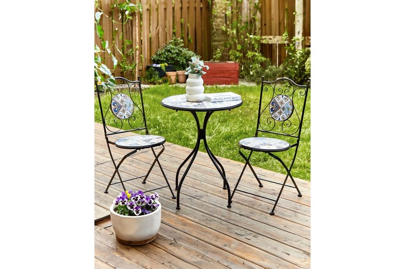 Havestol sæt á 2 Civita - Havemøbler - Balkon - Balkonmøbler - Altanstole