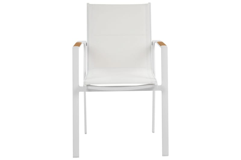 Havestol sæt á 4 Busseto - Hvid - Havemøbler - Balkon - Balkonmøbler - Altanstole