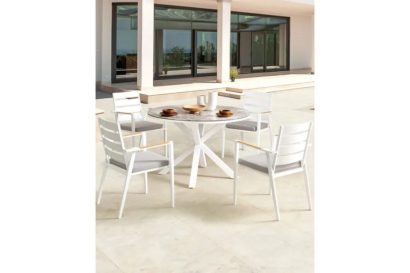 Havestol sæt á 4 Taviano - Havemøbler - Balkon - Balkonmøbler - Altanstole