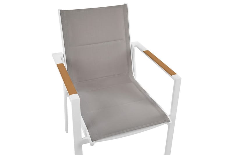Havestol sæt á 6 Busseto - Grå - Havemøbler - Balkon - Balkonmøbler - Altanstole