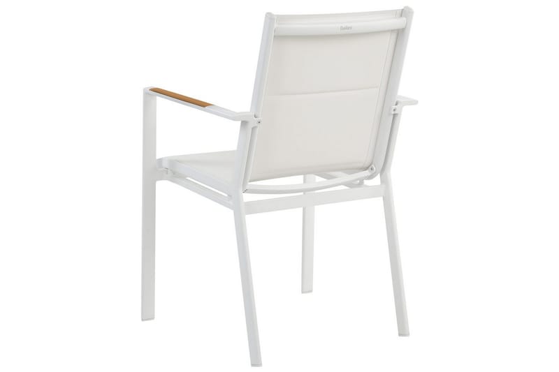 Havestol sæt á 6 Busseto - Hvid - Havemøbler - Balkon - Balkonmøbler - Altanstole
