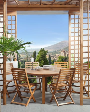Havestol sæt á 6 Tolve - Havemøbler - Balkon - Balkonmøbler - Altanstole