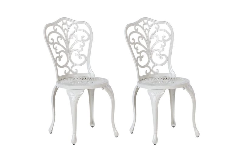 Havestol sæt af 2 Triora, Hvid