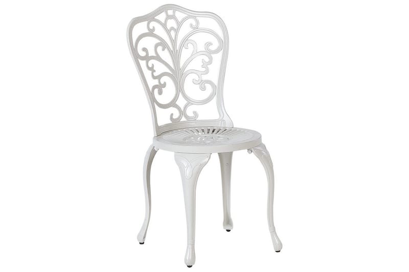 Havestol sæt af 2 Triora - Hvid - Havemøbler - Balkon - Balkonmøbler - Altanstole