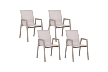 Havestol sæt af 4 Tiano - Havemøbler - Balkon - Balkonmøbler - Altanstole