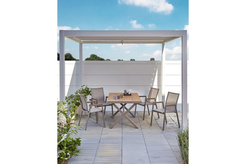 Havestol sæt af 4 Tiano - Havemøbler - Balkon - Balkonmøbler - Altanstole