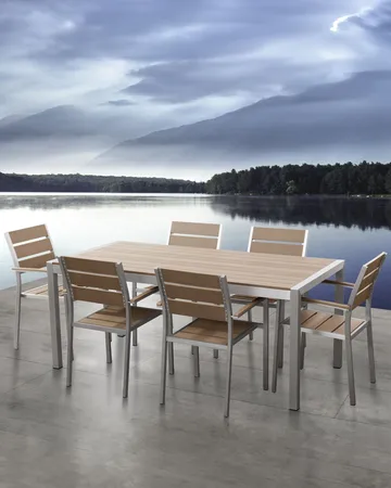 Havestol sæt af 6 Vernio - Havemøbler - Balkon - Balkonmøbler - Altanstole