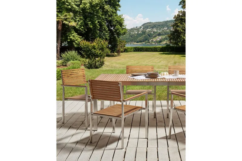 Havestol sæt af 6 Viareggio - Havemøbler - Balkon - Balkonmøbler - Altanstole