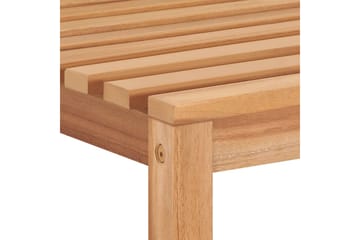 havestole 6 stk. med hynder massivt teaktræ - Brun - Havemøbler - Balkon - Balkonmøbler - Altanstole