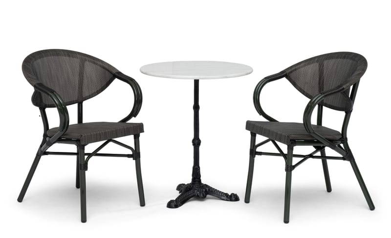 Hillerstorp Äppelhed caféstol - Skovgrøn - Havemøbler - Balkon - Balkonmøbler - Altanstole