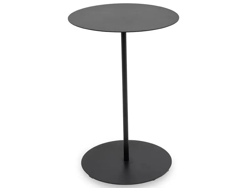Hillerstorp Jet Set Sidebord Ø45x67 cm, Sort