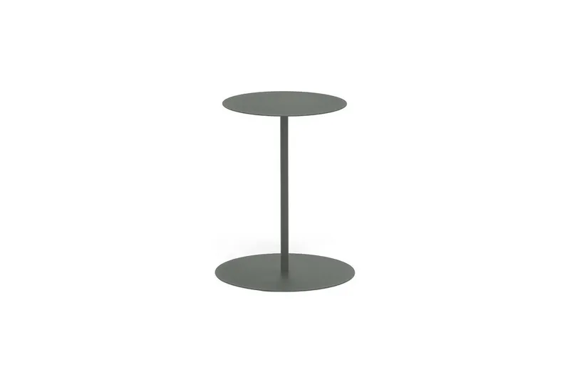 Hillerstorp Jet Set sidebord udendørs Ø35x50 cm grågrøn, Grågrøn