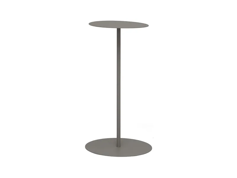 Hillerstorp Jet Set sidebord udendørs Ø35x74 cm sand, Sand