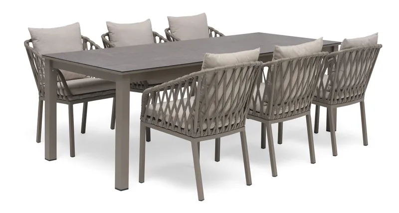 Hillerstorp Jet Set Spisebordsstol 2-pak - Beige - Havemøbler - Balkon - Balkonmøbler - Altanstole