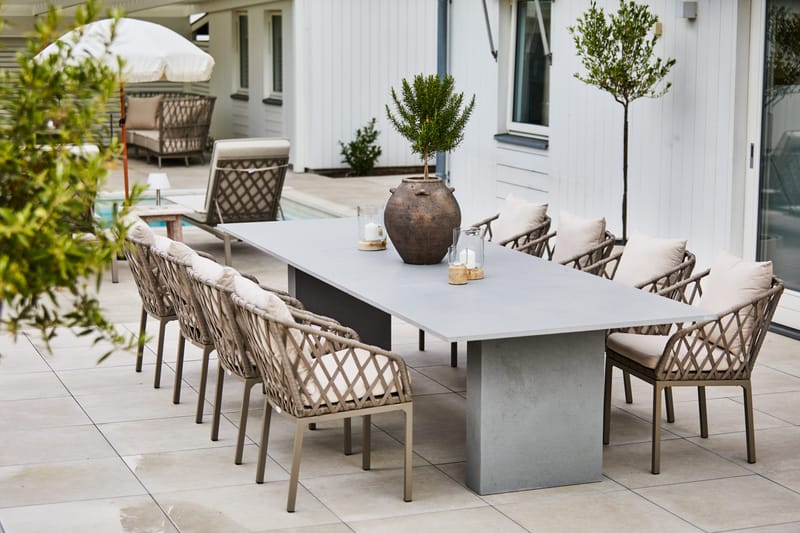 Hillerstorp Jet Set Spisebordsstol 2-pak - Beige - Havemøbler - Balkon - Balkonmøbler - Altanstole