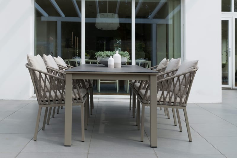 Hillerstorp Jet Set Spisebordsstol 2-pak - Beige - Havemøbler - Balkon - Balkonmøbler - Altanstole