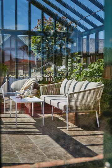 Hillerstorp Lersund Sofagruppe Udendørs Hvid/Beige - Hvid/Beige - Havemøbler - Loungemøbler - Sofagrupper udendørs