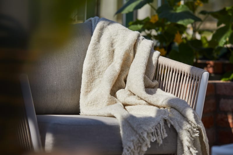 Hillerstorp Lersund Sofagruppe Udendørs Hvid/Beige - Hvid/Beige - Havemøbler - Loungemøbler - Sofagrupper udendørs
