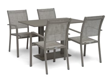 Hillerstorp Näsby cafébord 70 x 120 cm sand - Sand - Havemøbler - Balkon - Balkonmøbler - Altanborde